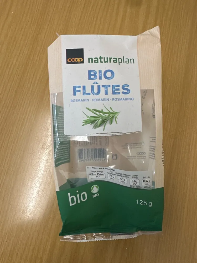 Flûtes Bio