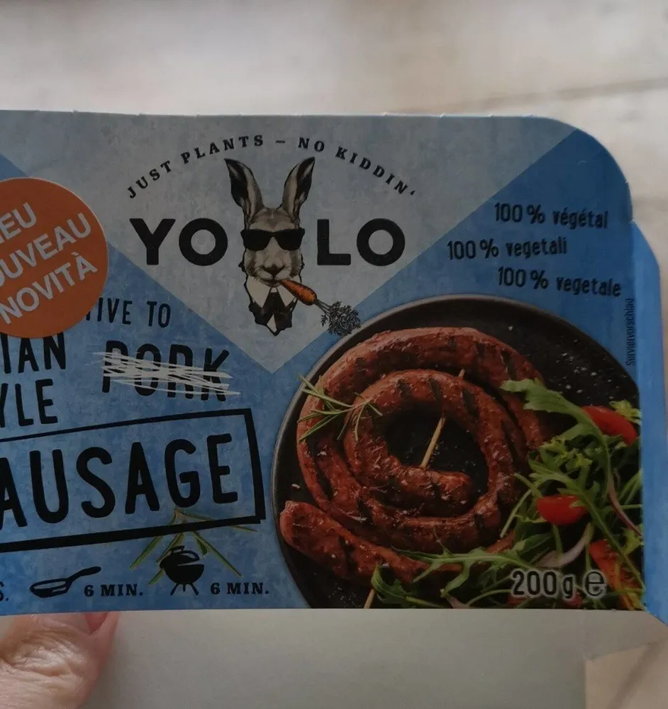 Italian style sausage