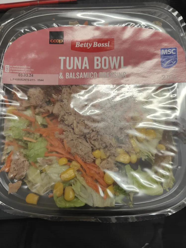 Tuna Bowl & Balsamico Sauce