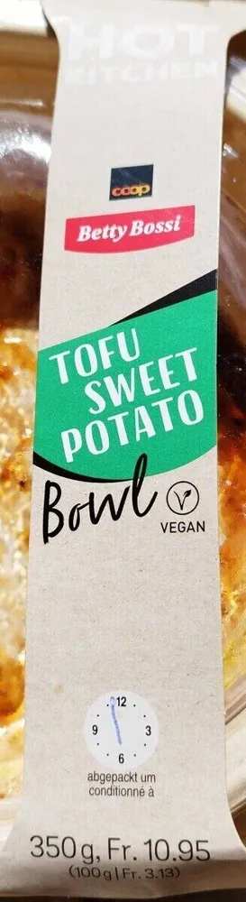 Tofu sweet potato bowl