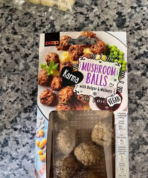 Mushroom balls