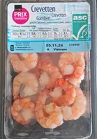 Crevettes Prix Garantie ASC