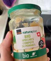 Compote de pommes bio