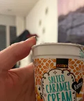 Salted caramel cream coconut bas