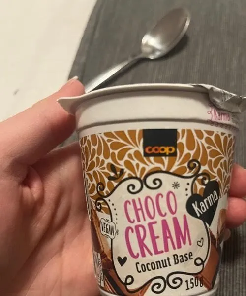 Choco cream coconut base