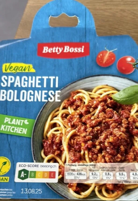 Vegan Spaghetti bolognese
