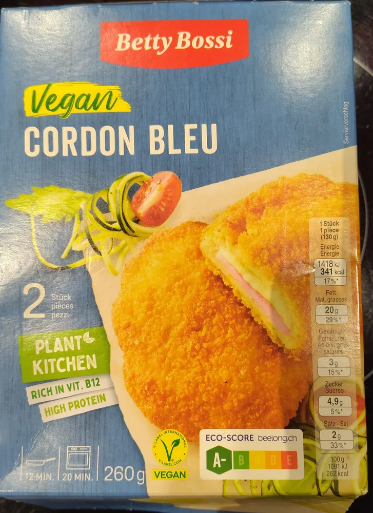 Cordon Bleu Vegan