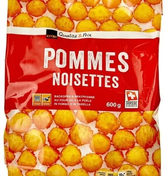 Pommes noisettes