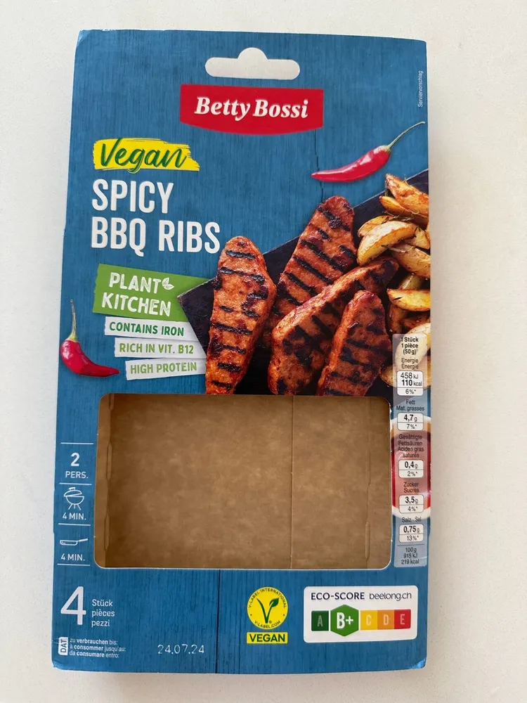 Plant Kitchen Spicy BBQ Ribs