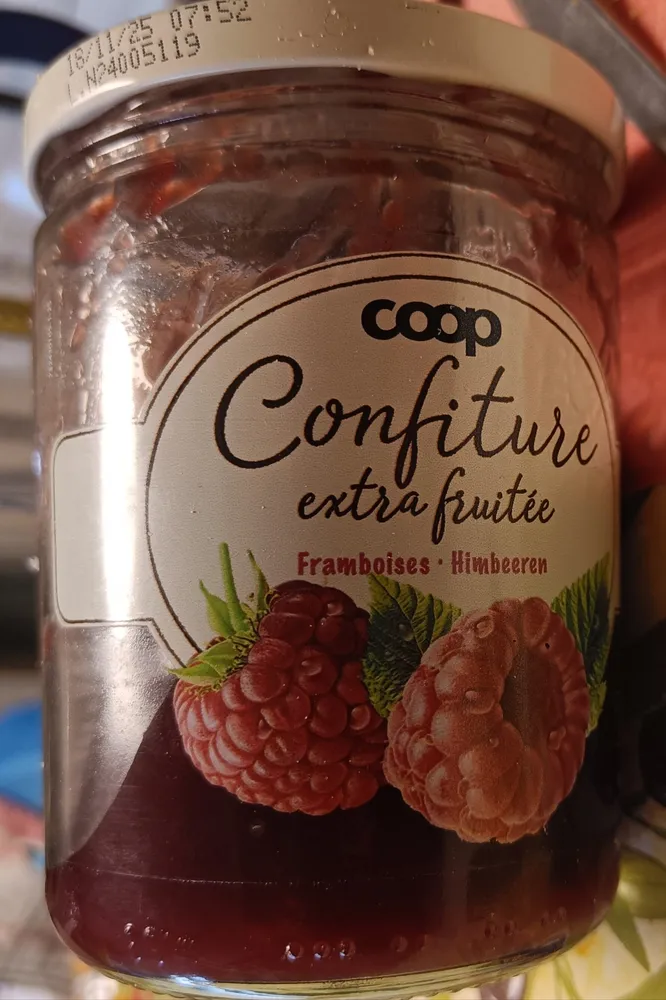 confiture extra fruitée