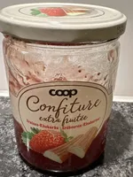 Confiture Extra Fruitée Fraise Rhubarbe