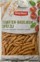 Spätzli aux tomates et au basilic