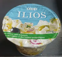 Oliven und Kräutern