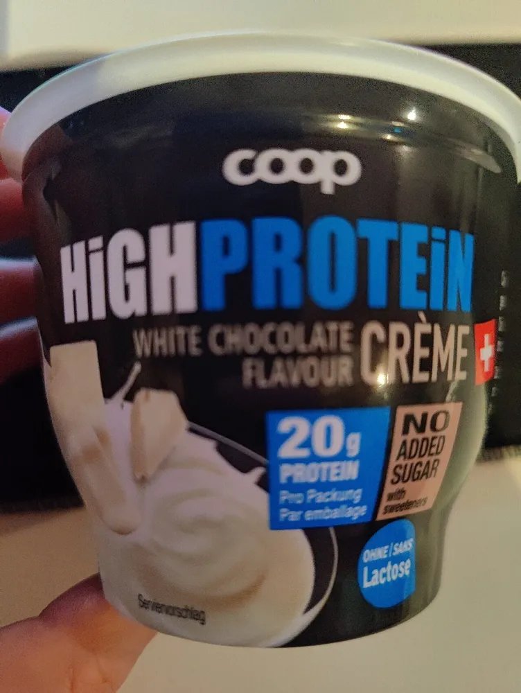 WHITE CHOCOLATE FLAVOUR CREME