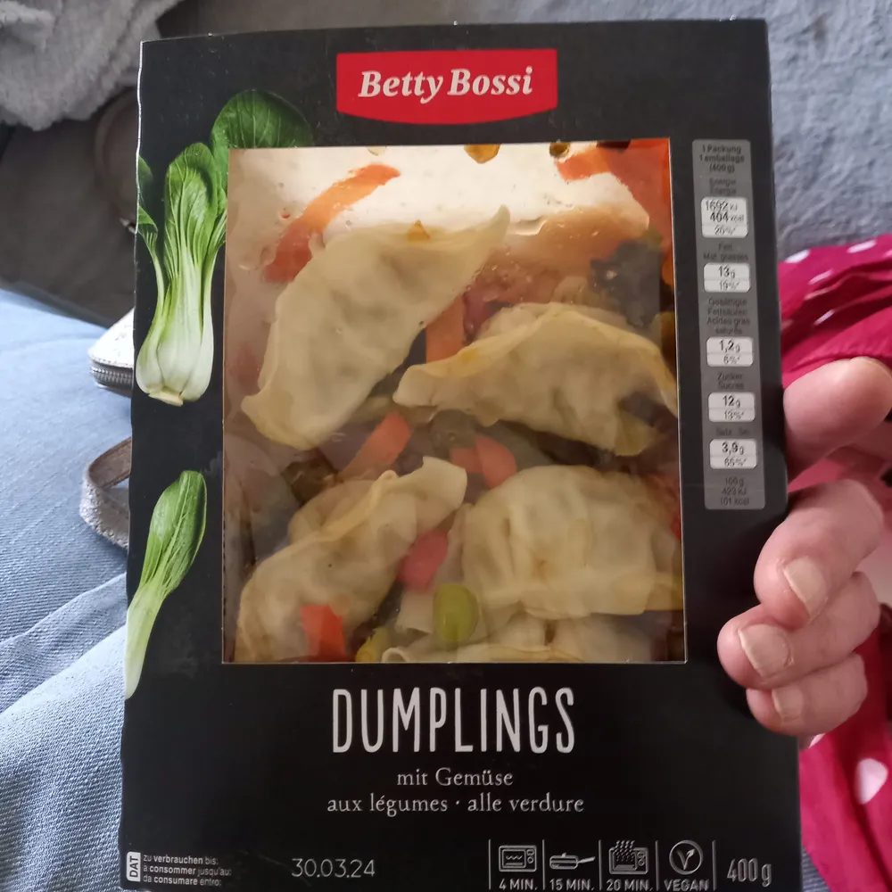 Dumplings mit Gemüse