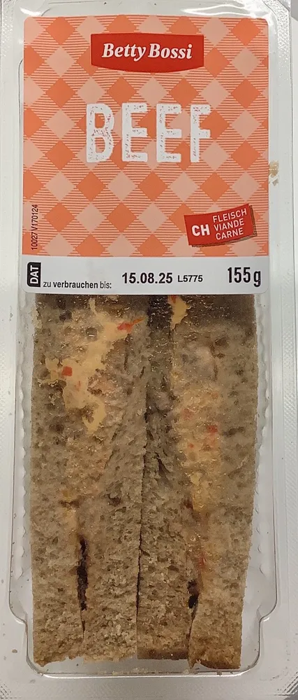 Sandwich triangle Bœuf