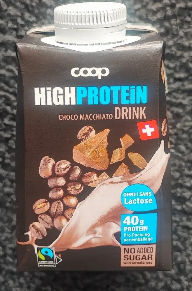 High Protein Choco Macchiato Drink