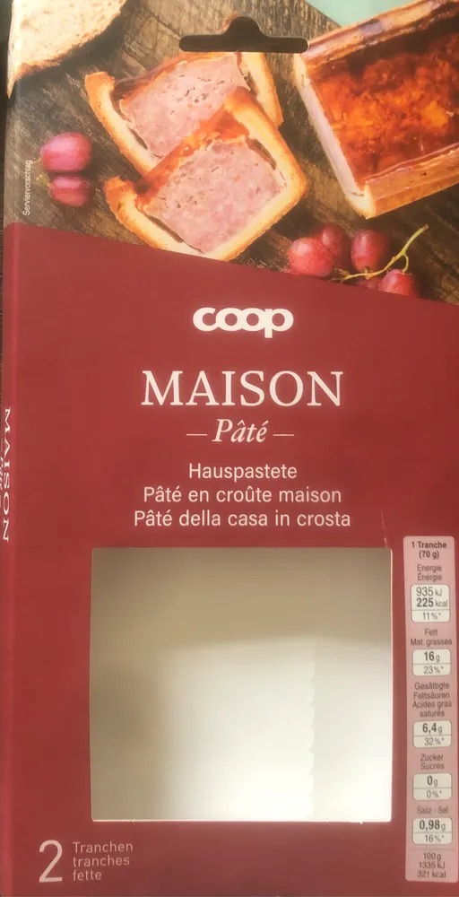 pâté en croûte maison