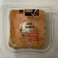 Canapé au saumon fumé