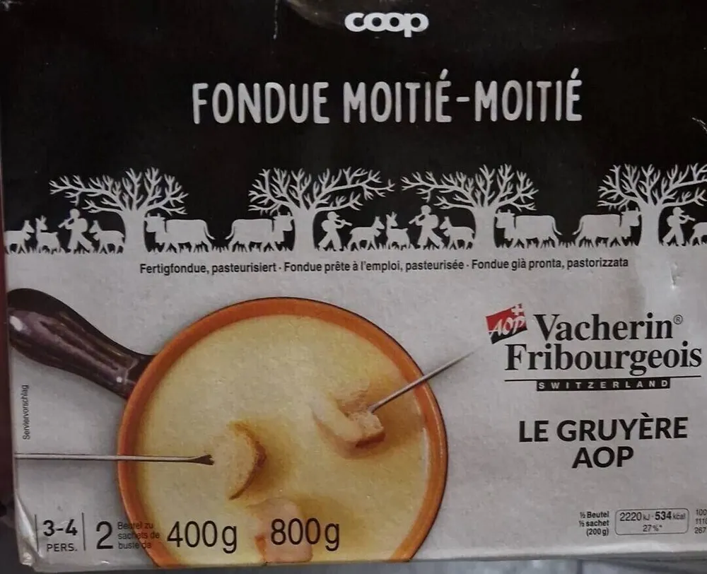 Fondue Moitié Moitié