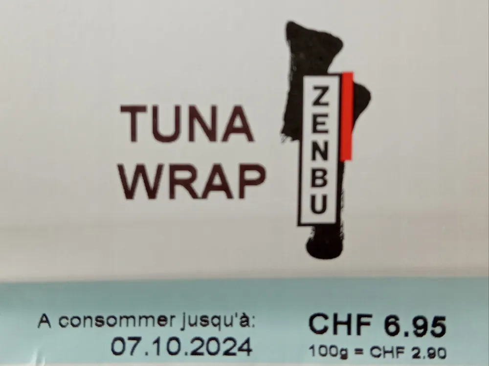 Tuna wrap