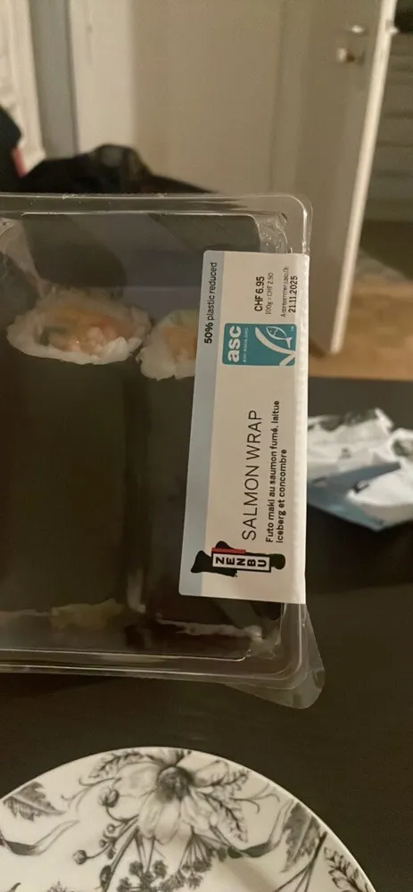SALMON WRAP