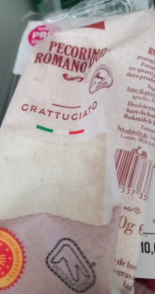 Pecorino Romano Grattugiato