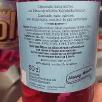 Limonade, kalorienfrei, mit Süssungsmitteln, kohlensäurehaltig