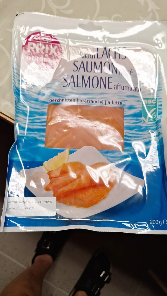 Rauch Lachs Saumon fumé Salmone affumicato