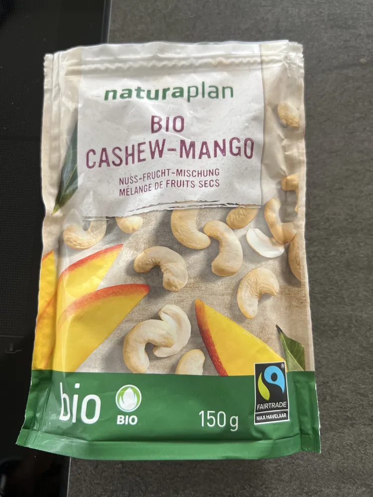 Bio Cashew-Mango Nuss-Frucht-Mischung