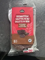 Galettes De Riz Au Chocolat Noir