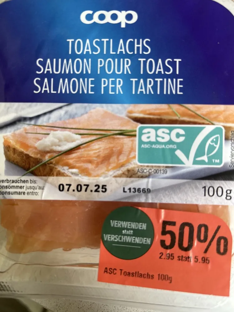 Toastlachs