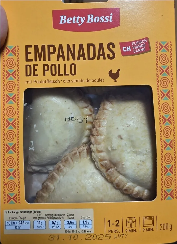 Empamadas de Pollo