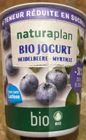 Yogourt au lait entier à la myrtille