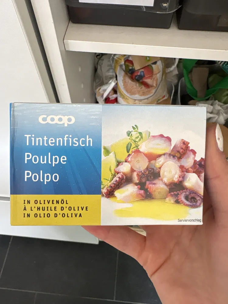 Poulpe Huile D'olive