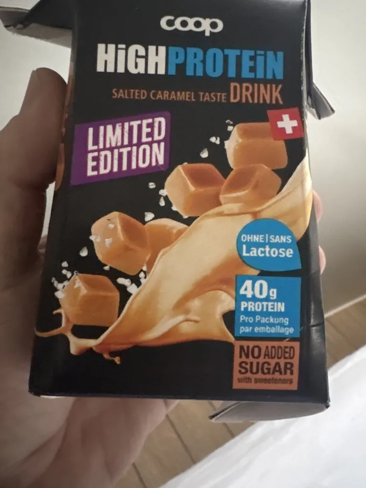 HIGHPROTEIN DRINK SALTED CARAMEL