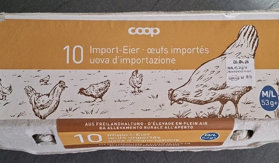 Uova D'importazione M/L