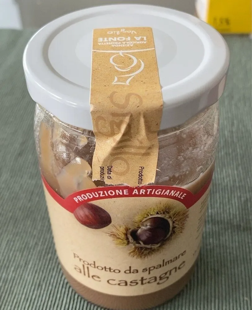 Prodotto da spalmare alle castagne