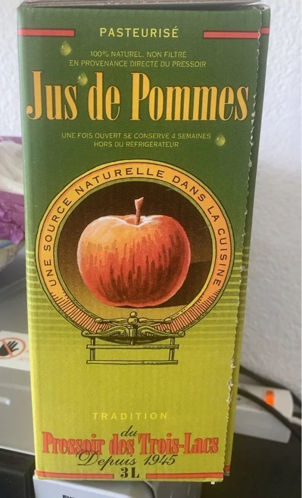 Jus de pommes