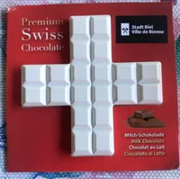 Premium Swiss chocolate :chocolat au lait