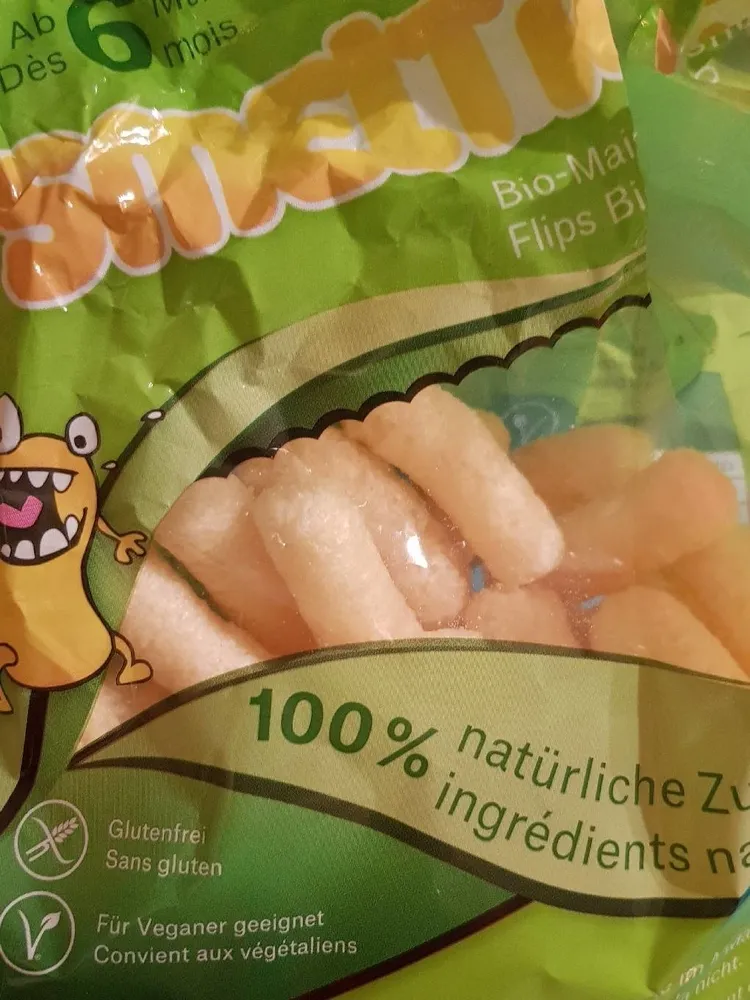 Smelties Bio-maisflips, Hergestellt In Der Schweiz, imp