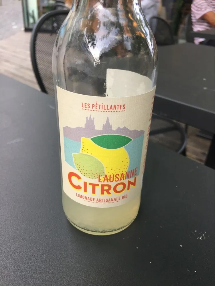 Limonade artisanale Lausanne Citron