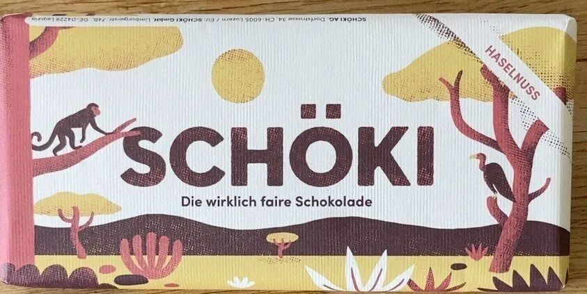 Haselnussschokolade