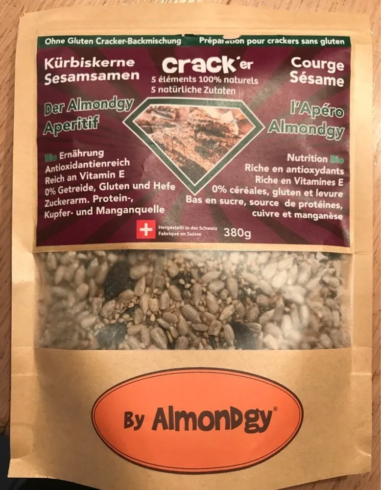 Crack'er courge sésame
