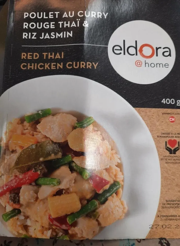 Poulet curry Thaï