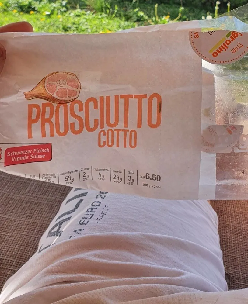 Prosciutto cotto