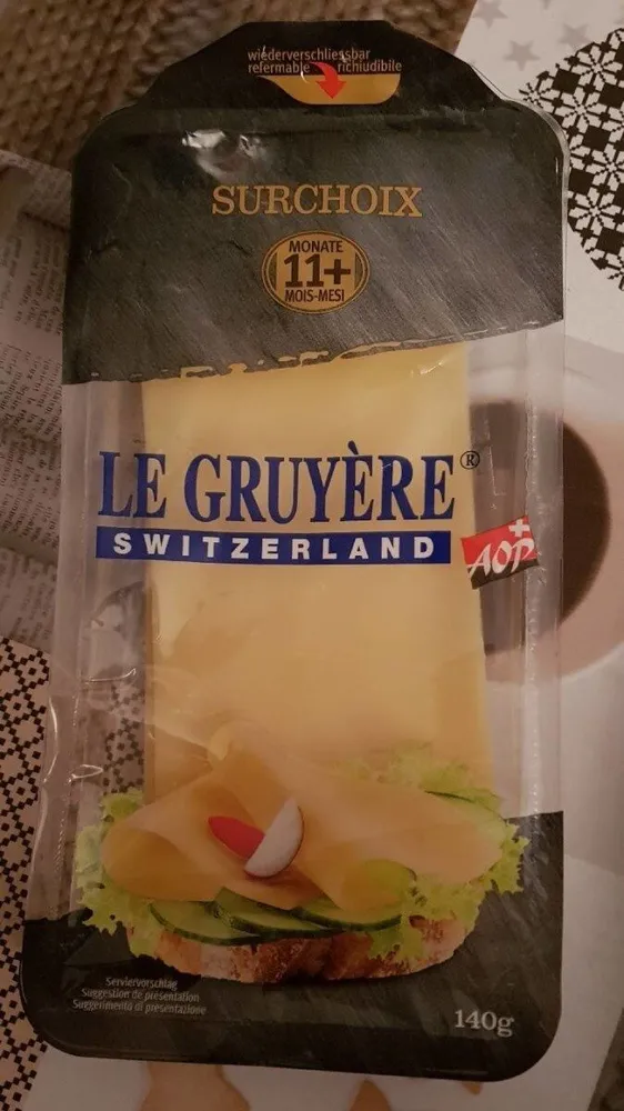 Le gruyère SURCHOIX