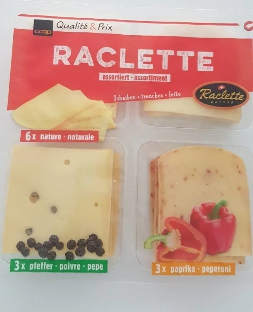 Raclette Käse Assortiert