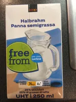 Freefrom Sans lactose Demi-creme Particulierement digeste
