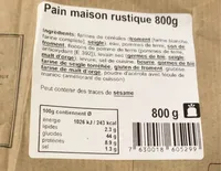 Pain Maison Rustiqur